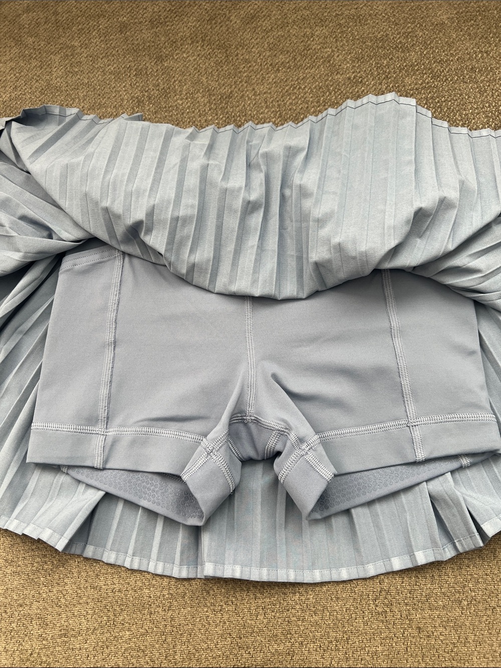 lululemon athletica Light Blue Pleated Skater Skirt - Picture 5 of 5